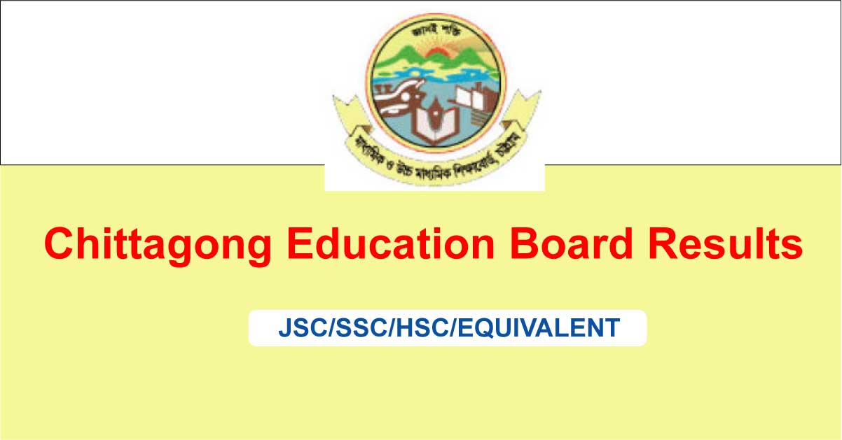 JSC, SSC and HSC Result Chittagong Education Board
